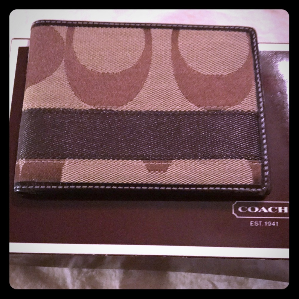 Coach men’s wallet